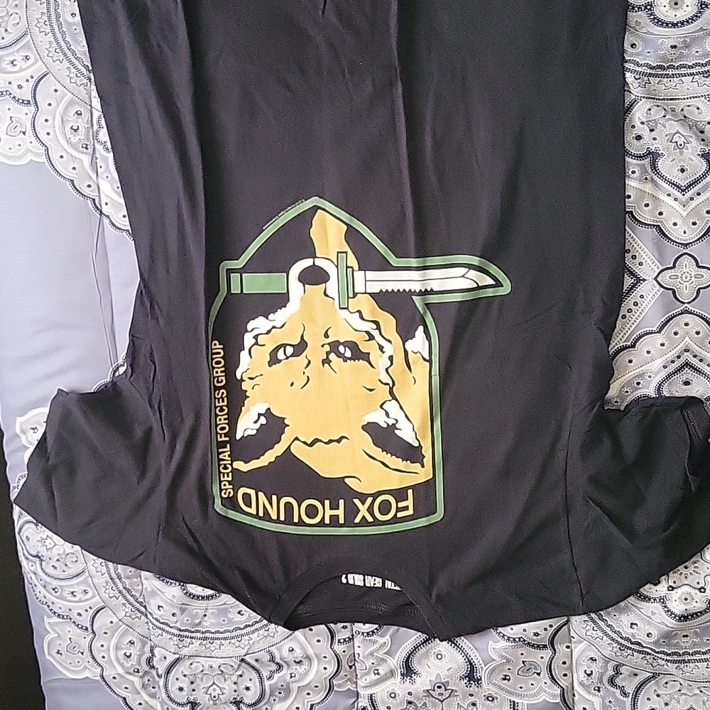 Metal gear solid 2 mens t-shirt